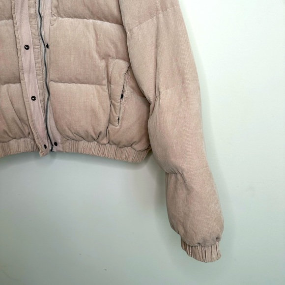 Women’s Cotton-On Corduroy Puffer Coat Size 12 - Picture 8 of 11